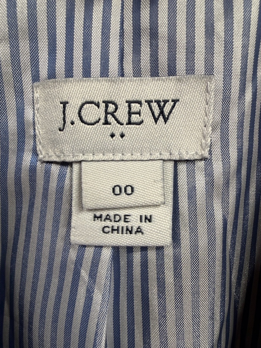 J. Crew Royal Blue Women's Blazer with Gold Buttons - Picture 2 of 5